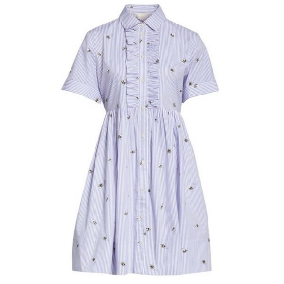 Kate Spade Abuzz Poplin Dress - Picture 4 of 5